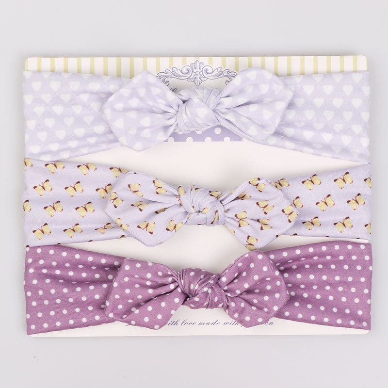 Bow Headbands Infant Wear (Set of 3)